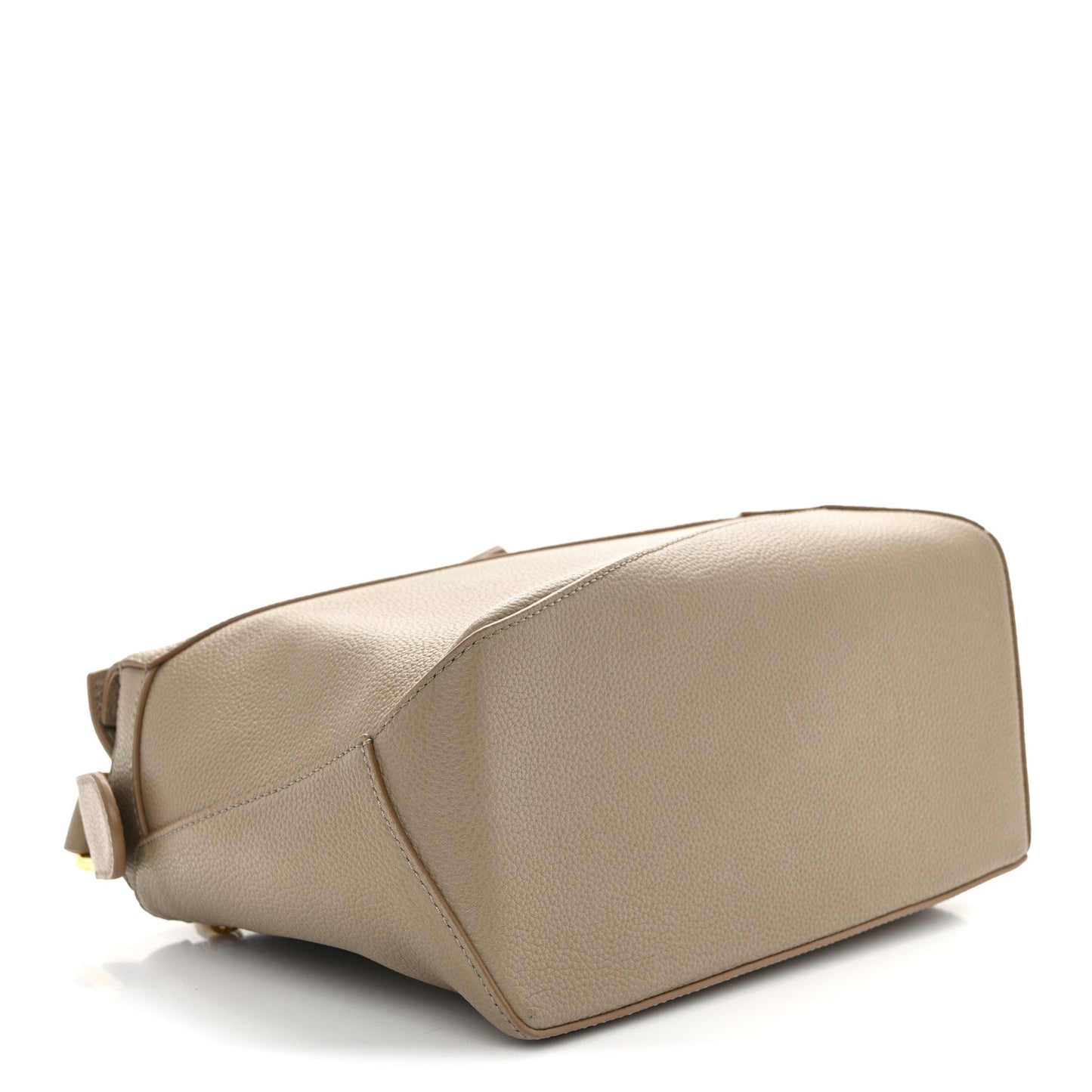 Grained Calfskin Small Puzzle Edge Bag Sand