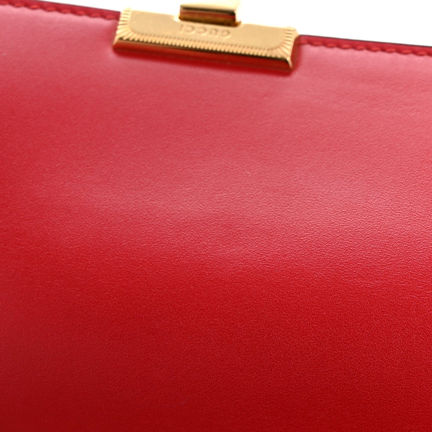 GG Supreme Monogram Moon Calfskin Padlock Continental Chain Wallet Beige Ebony Hibiscus Red New Rosette