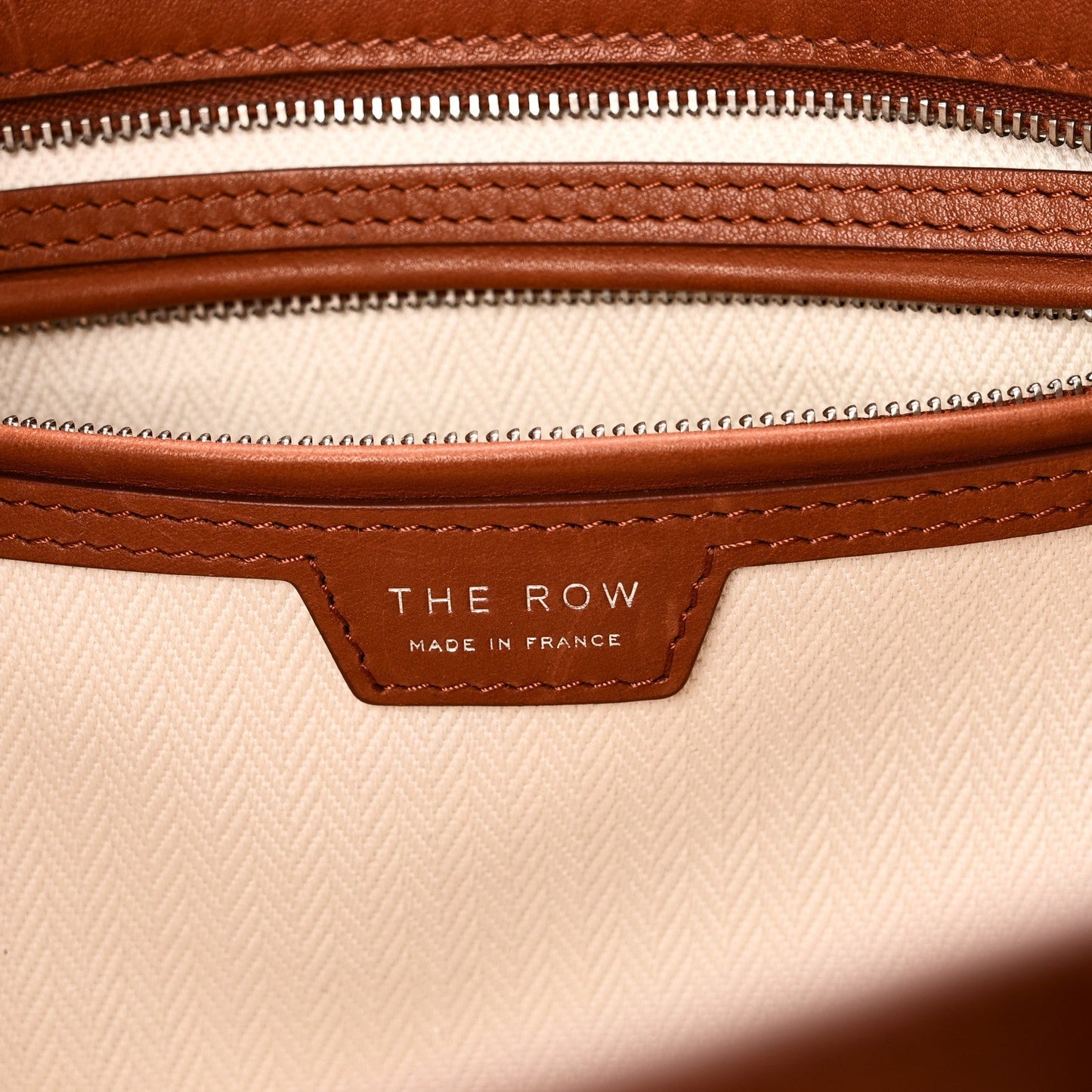 Polished Saddle Calfskin Marlo 12 Tote Bag Acero