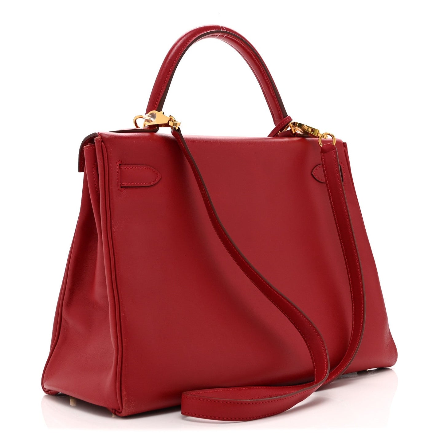 Tadelakt Kelly Retourne 32 Rouge Vif
