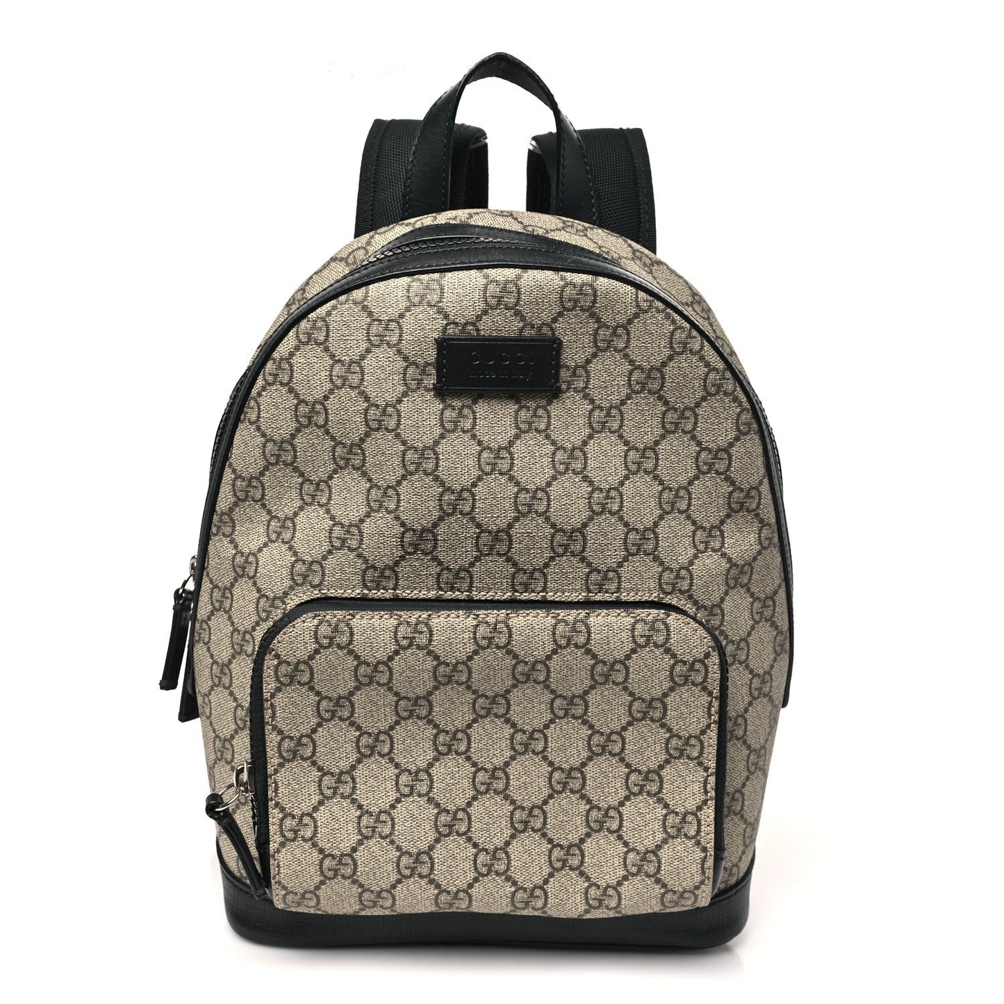 GG Supreme Monogram Small Eden Day Backpack Black