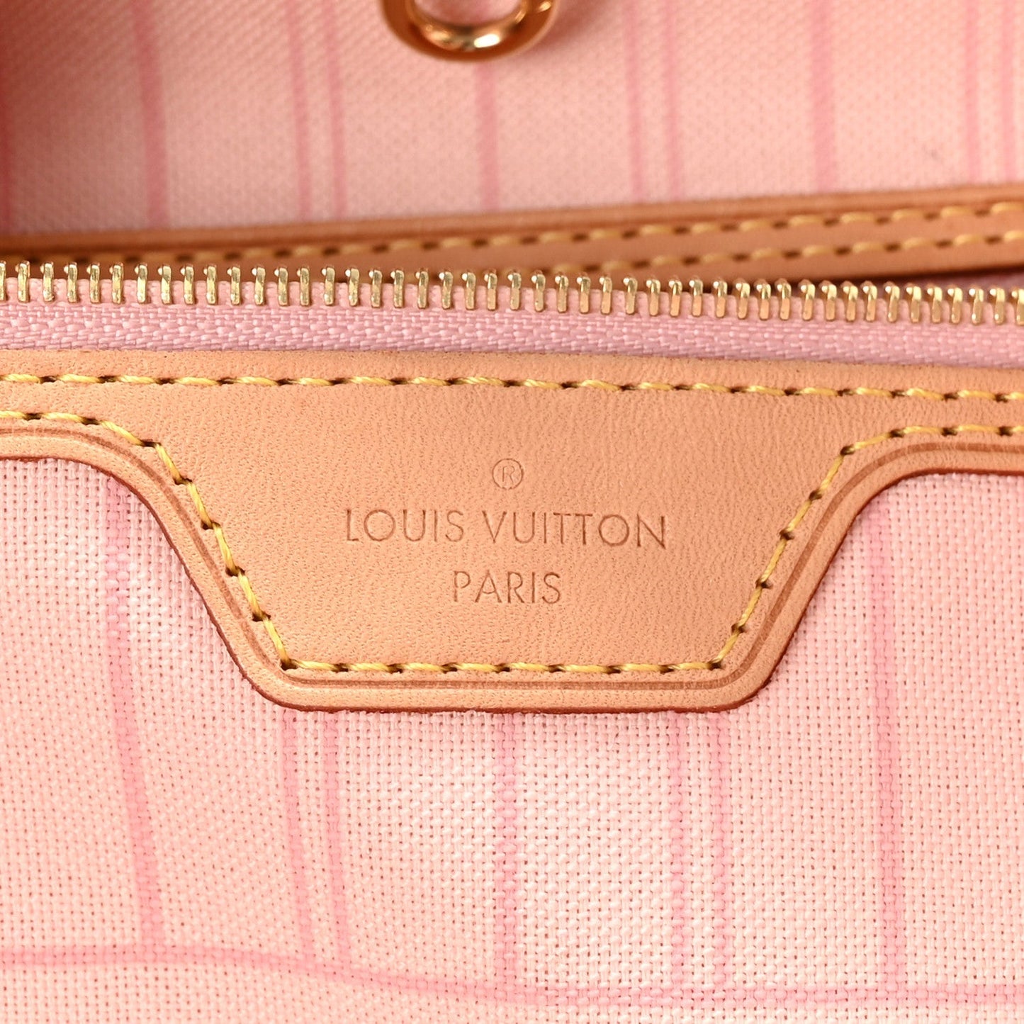 Damier Azur Neo Neverfull MM Rose Ballerine