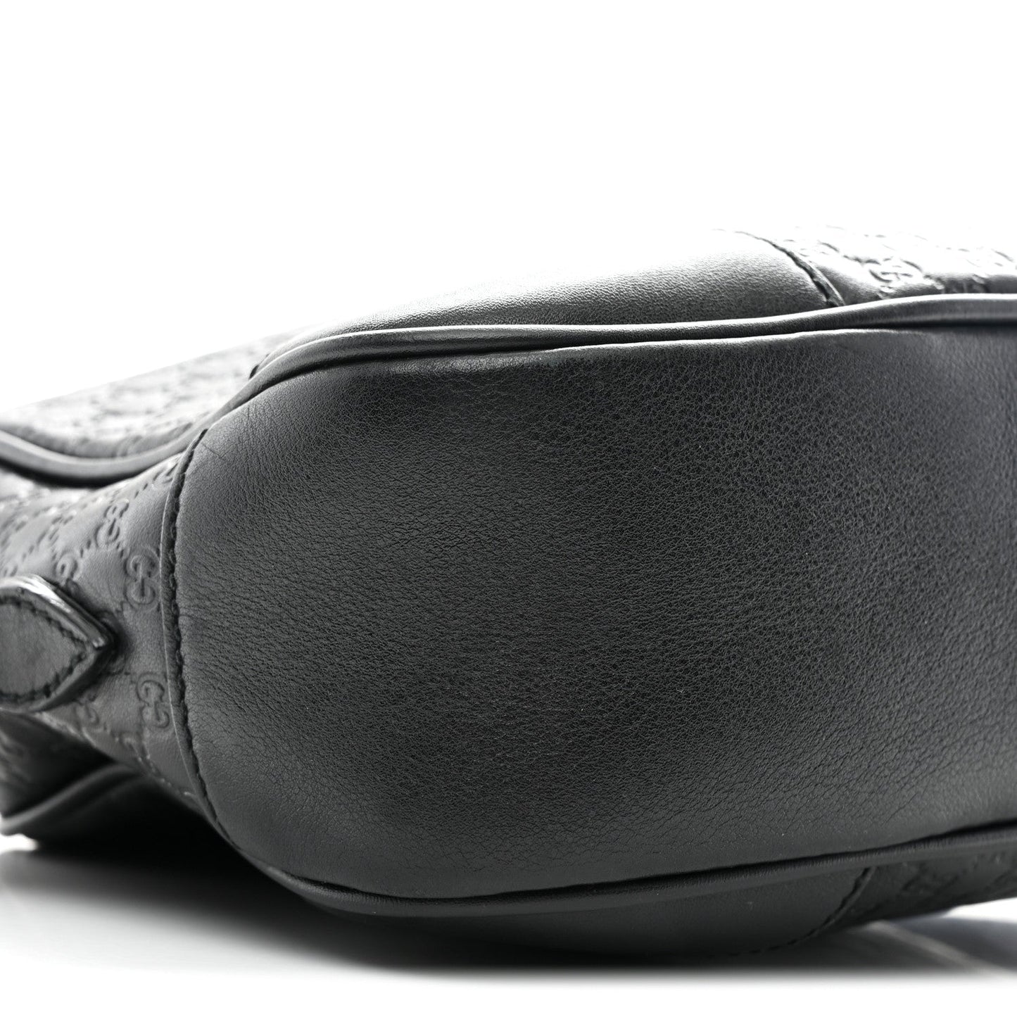 Microguccissima Mini Bree Messenger Bag Black