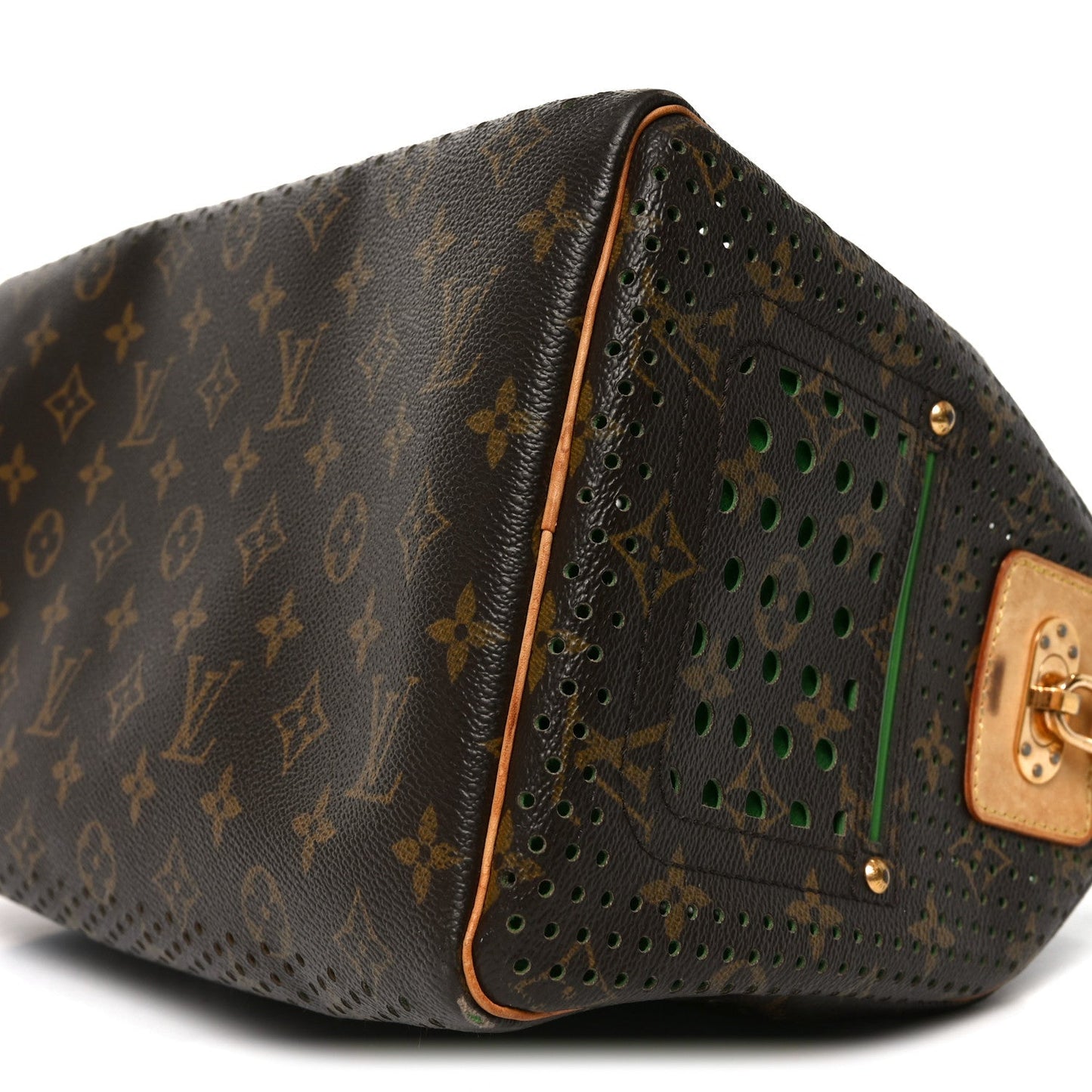Monogram Perforated Speedy 30 Green