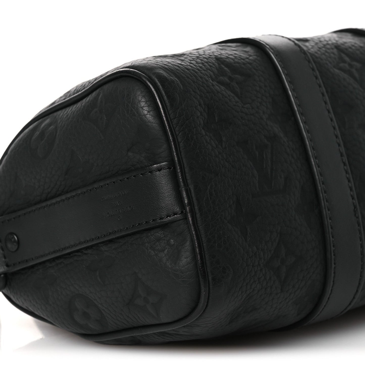 Monogram Taurillon Keepall Bandouliere 25 Black