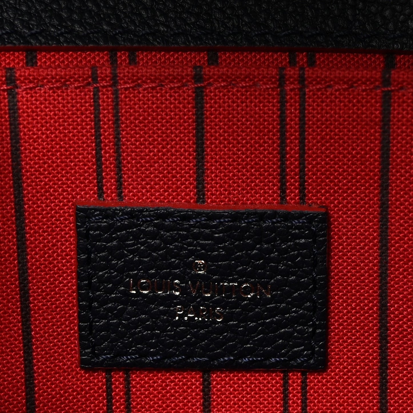 Empreinte Pochette Metis Marine Rouge
