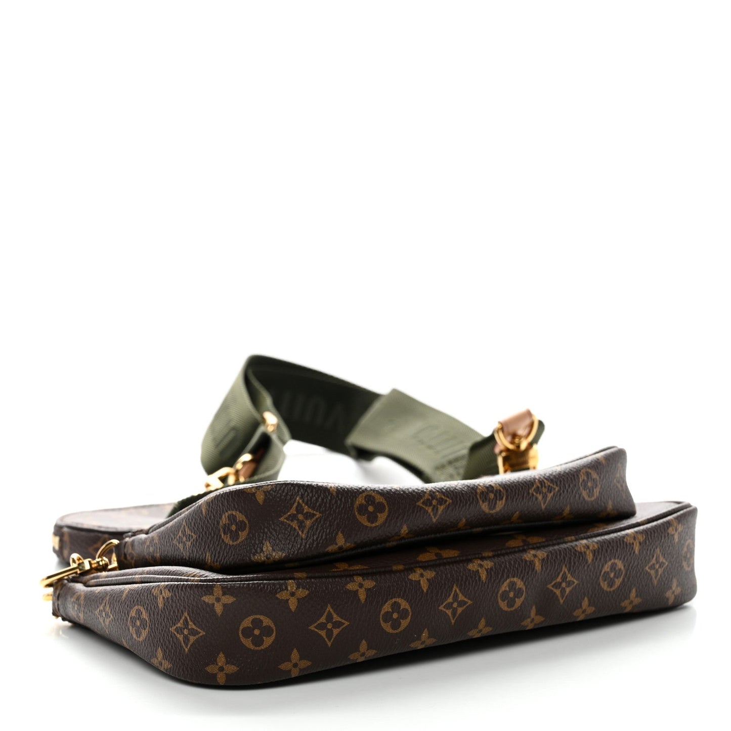 Monogram My LV World Tour Multi Pochette Accessories Kaki