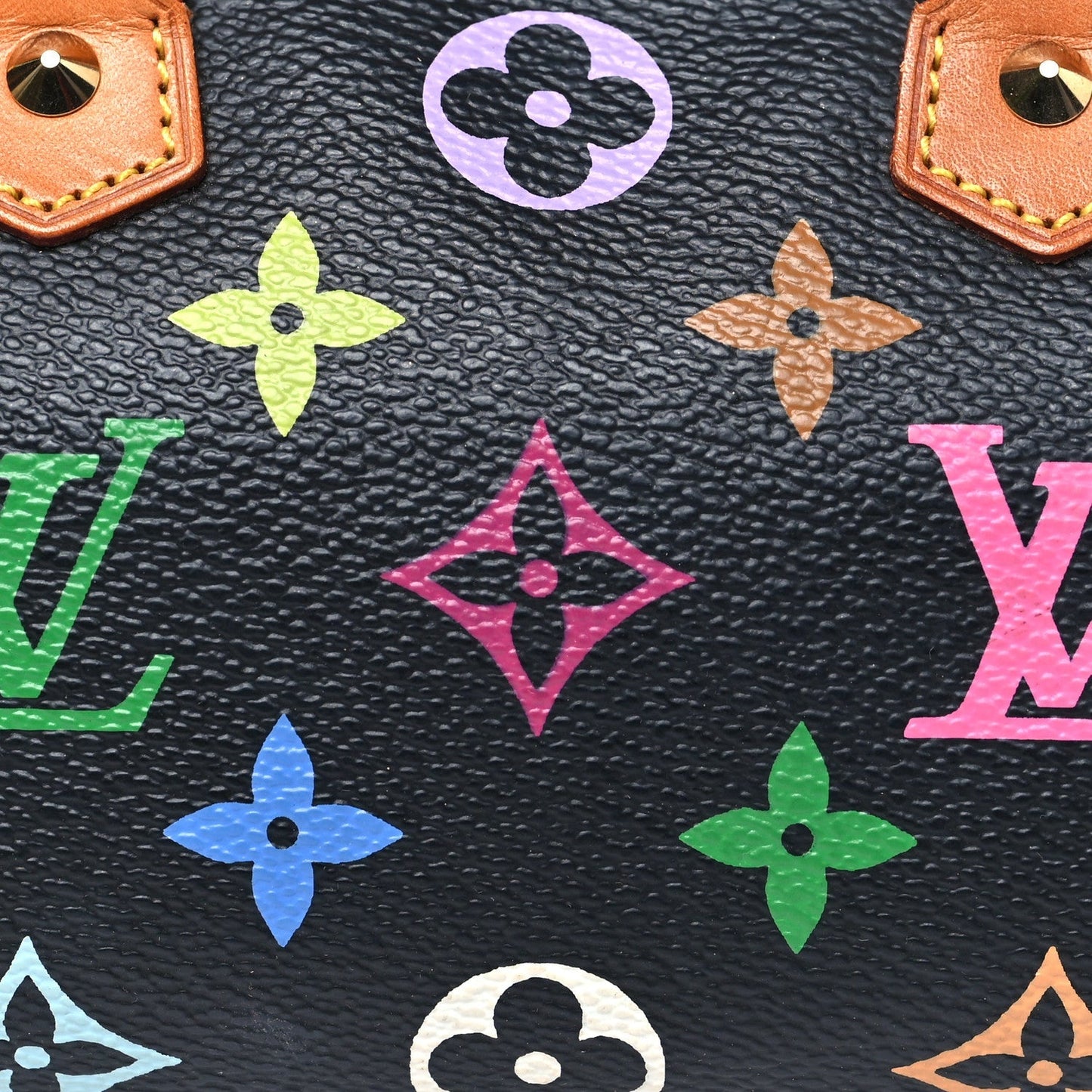 Monogram Multicolor Mini Sac HL Speedy Black