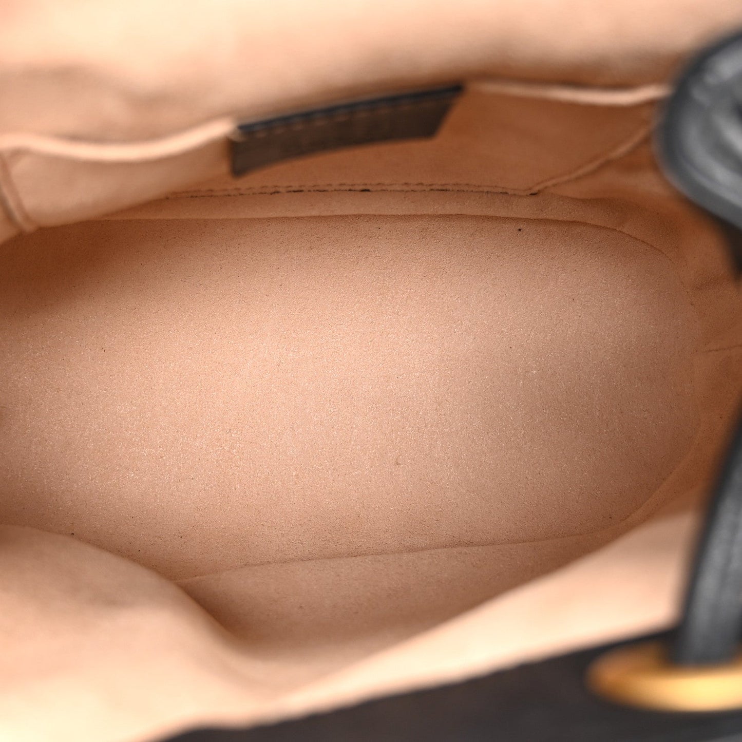 Calfskin Matelasse GG Marmont Flap Backpack Black