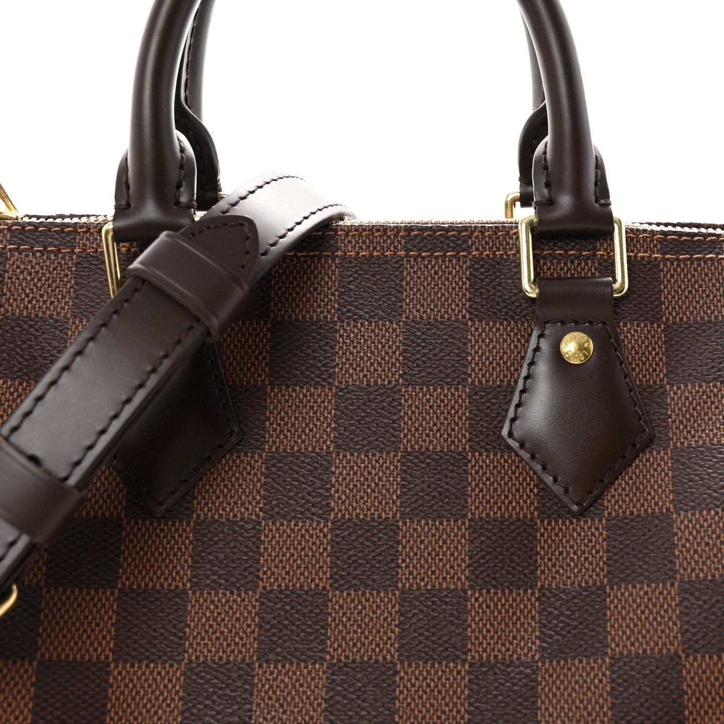 Damier Ebene Speedy Bandouliere 25