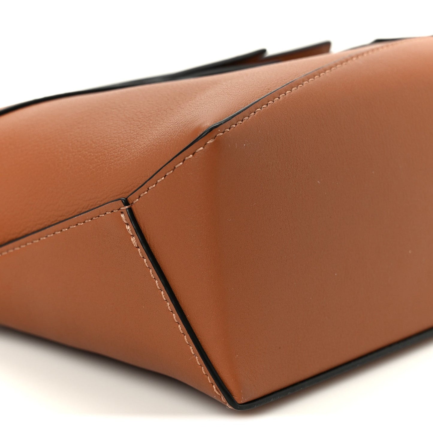 Calfskin Mini Puzzle Bag Tan