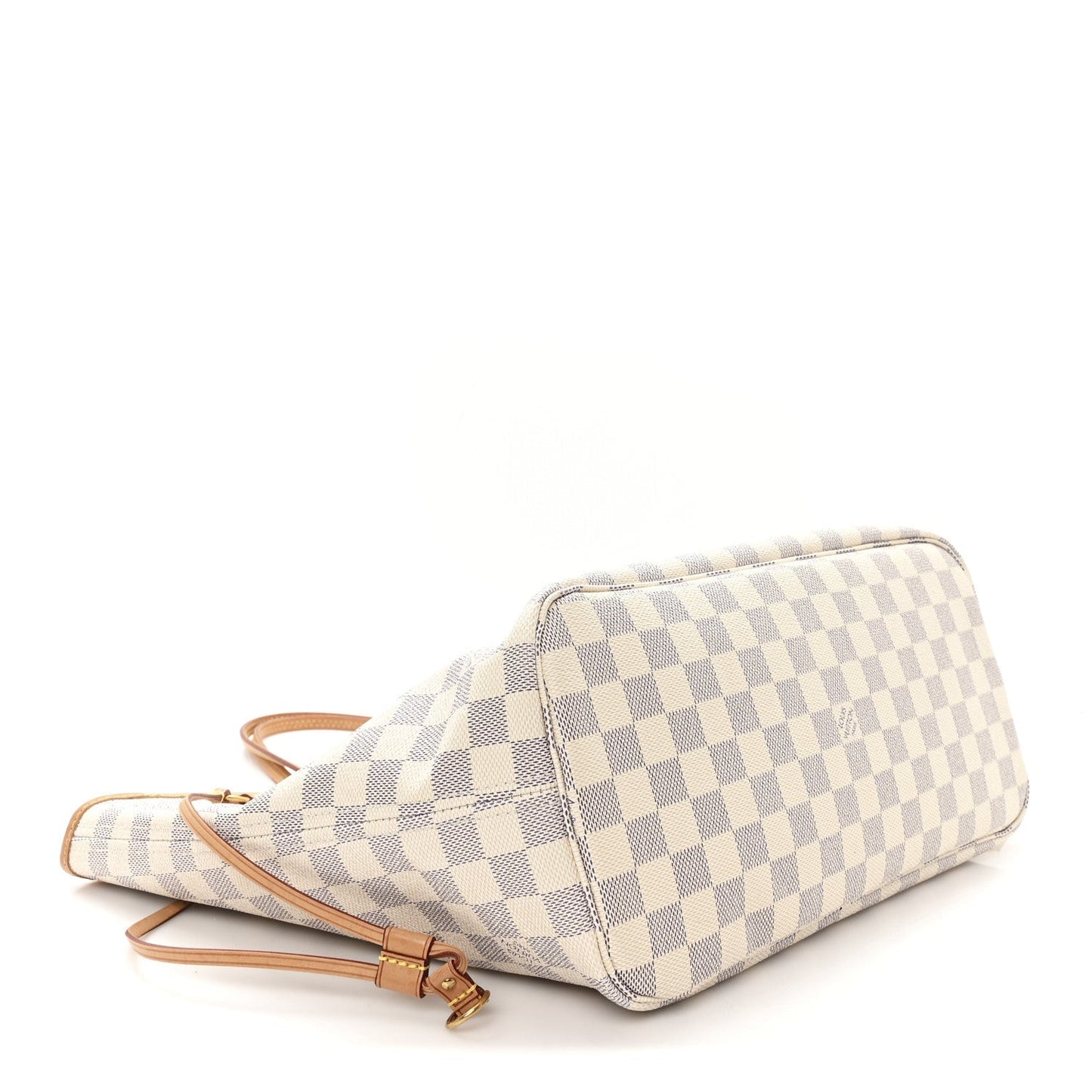 Damier Azur Neo Neverfull MM Rose Ballerine