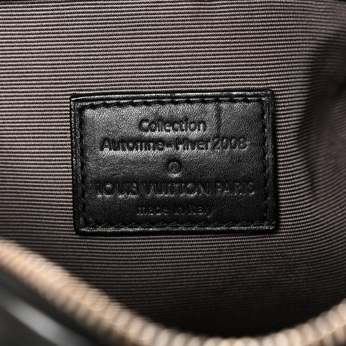 Calfskin Embossed Mini Cube Speedy Black