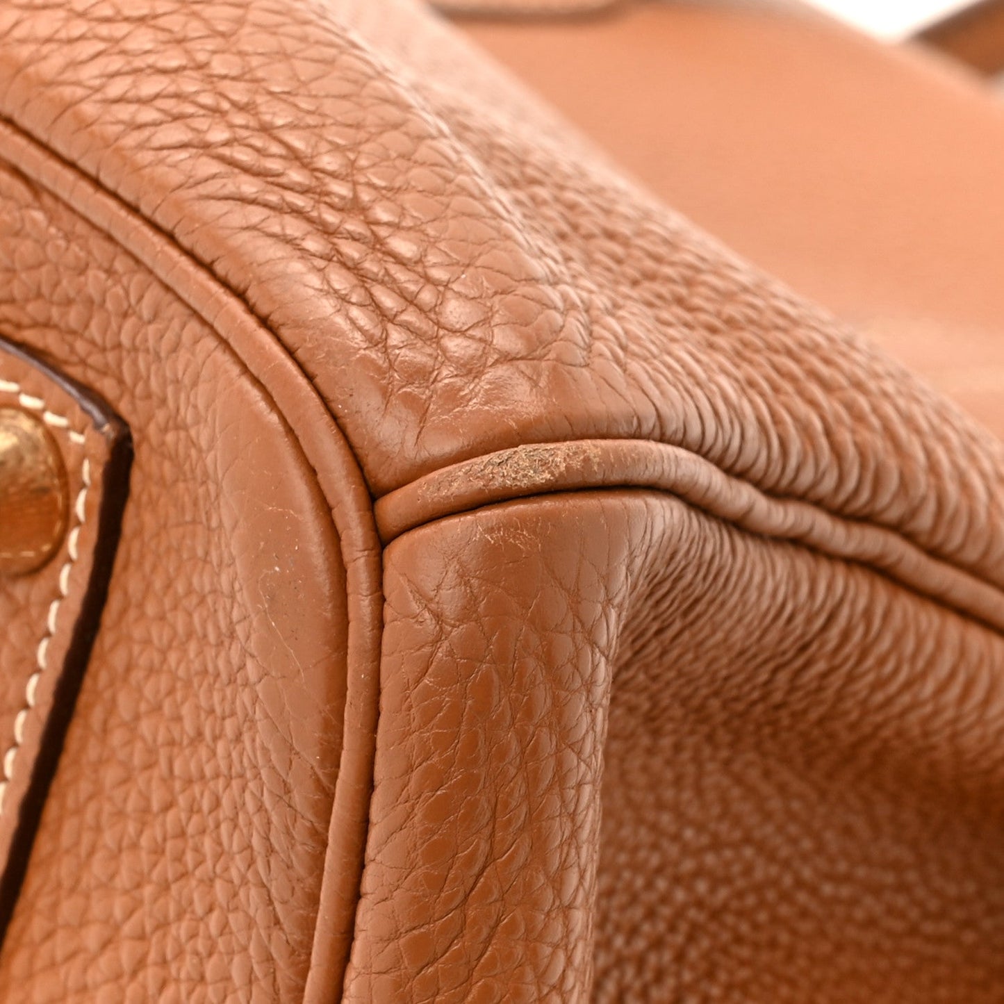 Togo Birkin 35 Gold