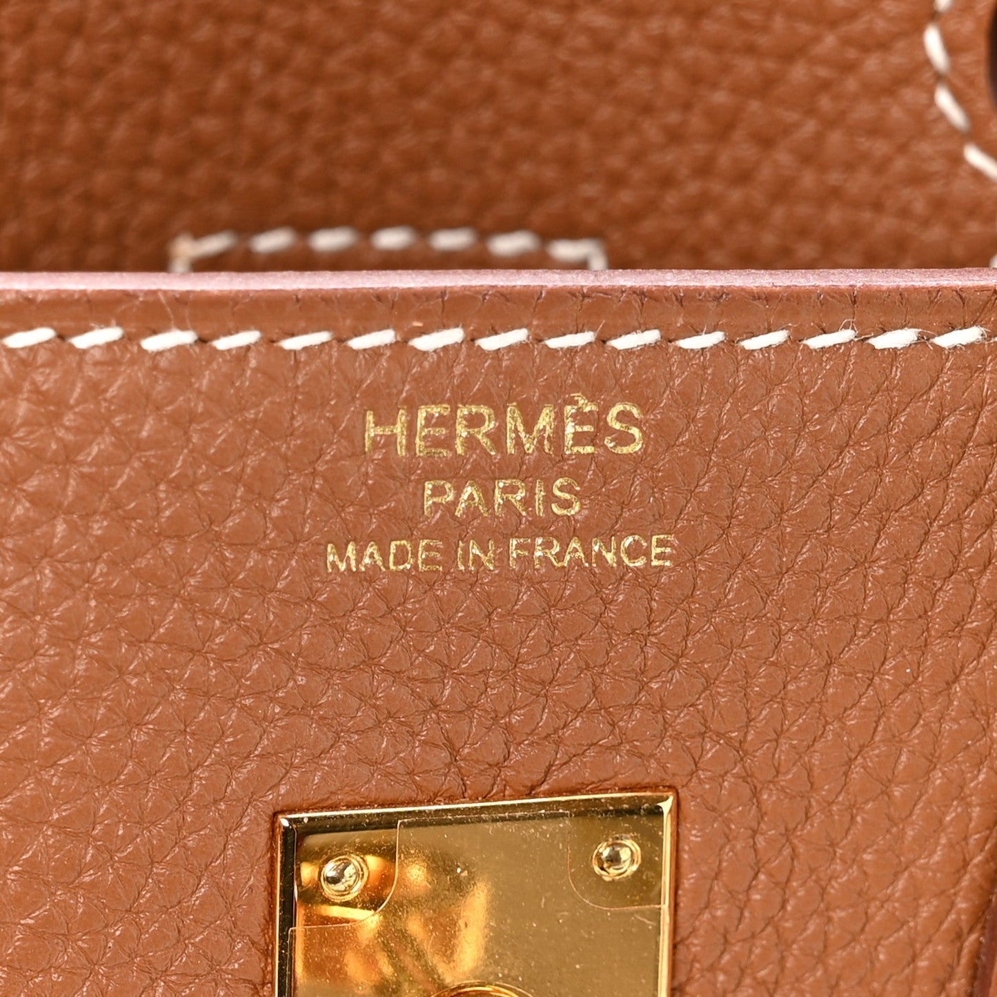 Togo Birkin 25 Gold
