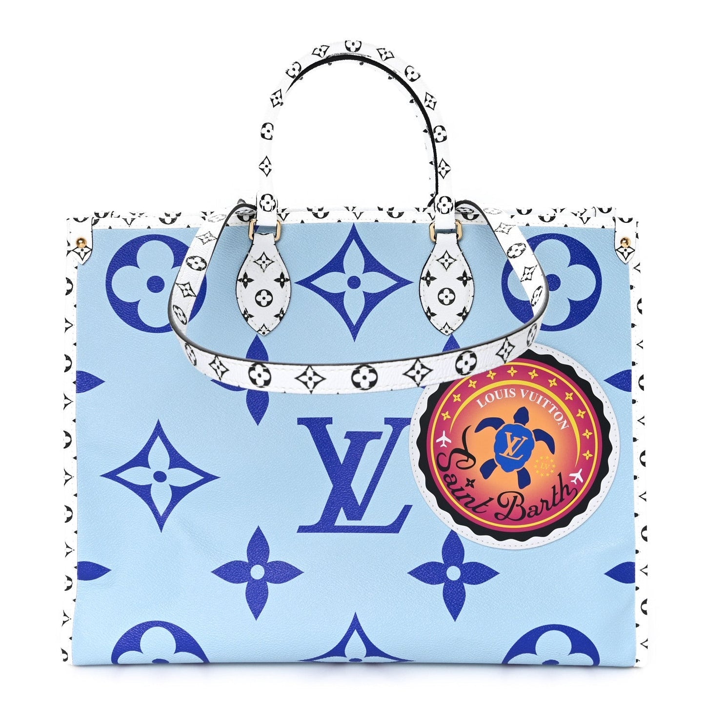 Monogram Giant Saint Barth Onthego Blue