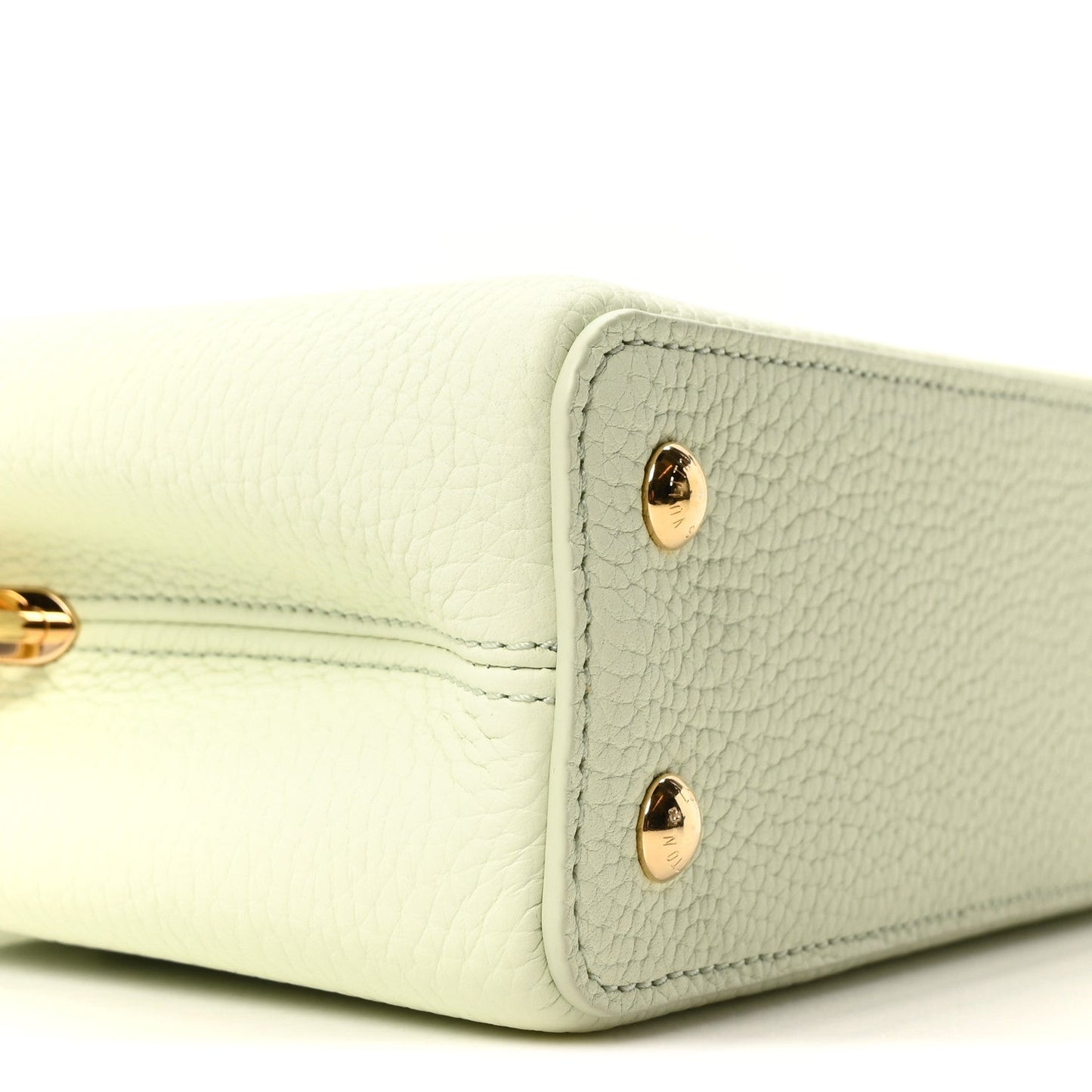 LV X TM Taurillon Mini Capucines Green