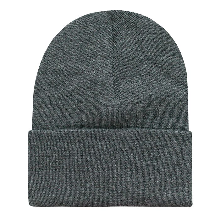 Decky 186 Acrylic Long Beanie Knit Cap - Blank