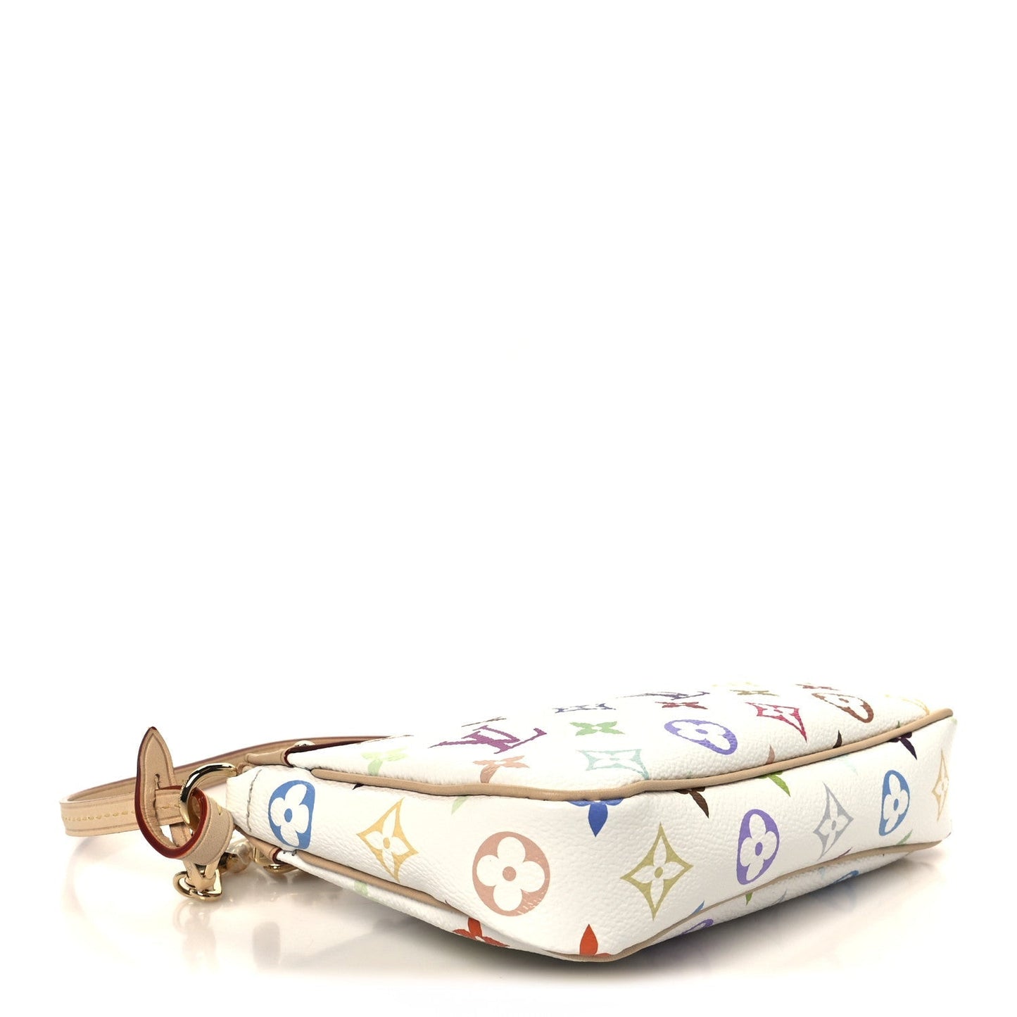 LV X TM Monogram Multicolor Pochette Accessories White