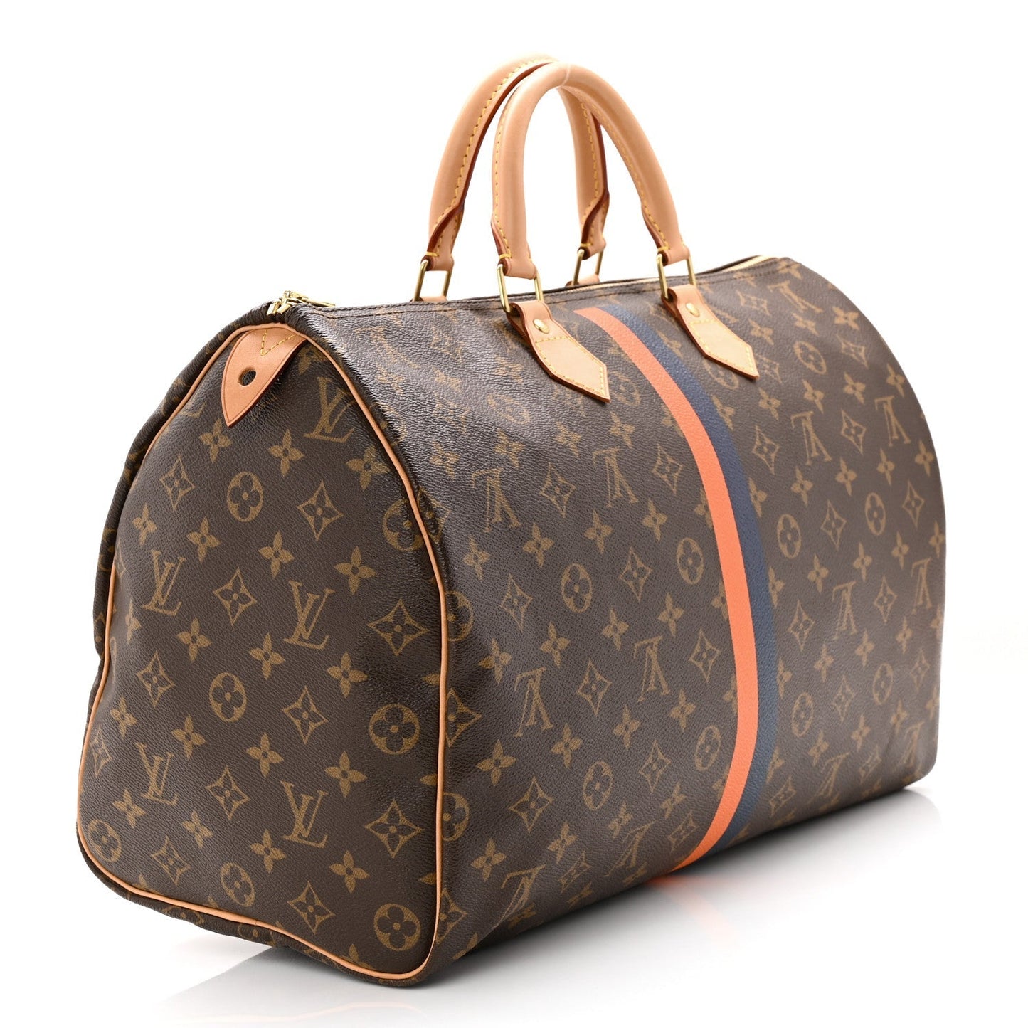 Monogram My LV Heritage Speedy 40 Orange Navy