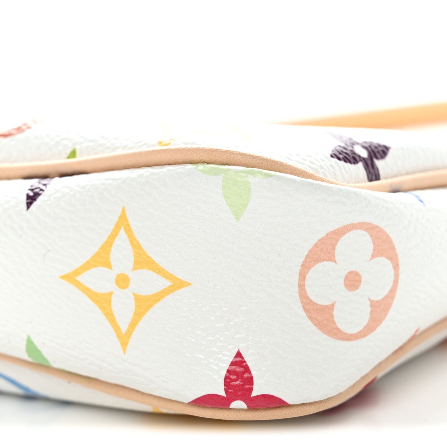 LV X TM Monogram Multicolor Pochette Accessories White