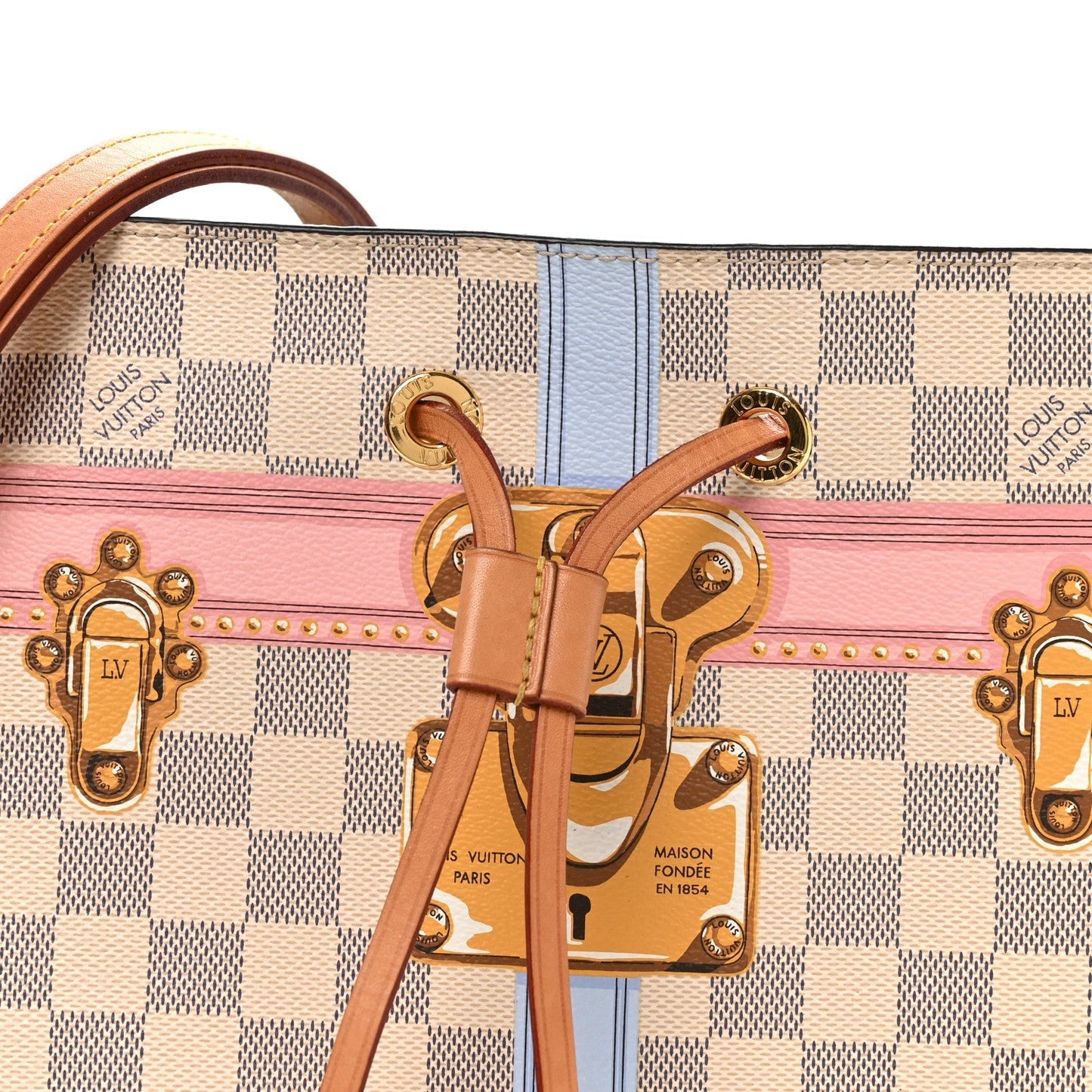 Damier Azur Summer Trunks Neonoe