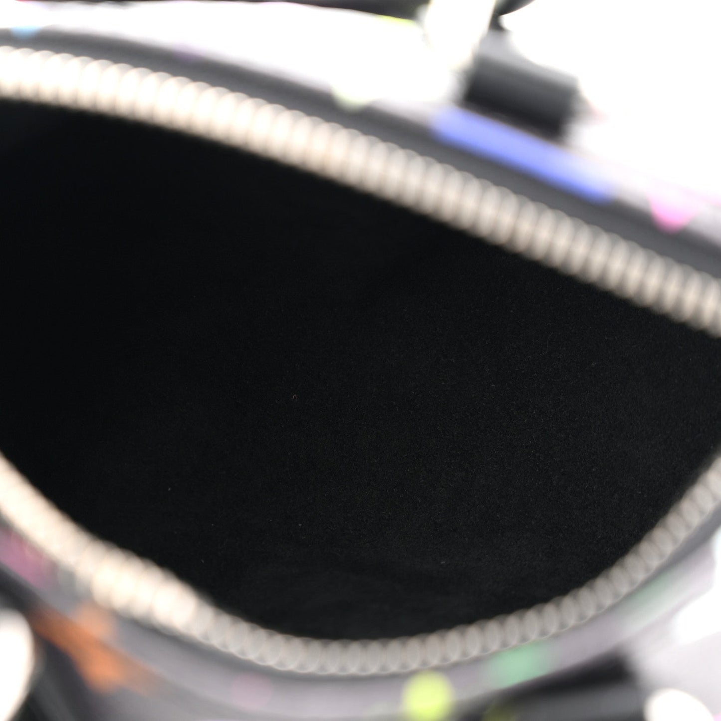 LV X TM Monogram Multicolor Nano Speedy Black