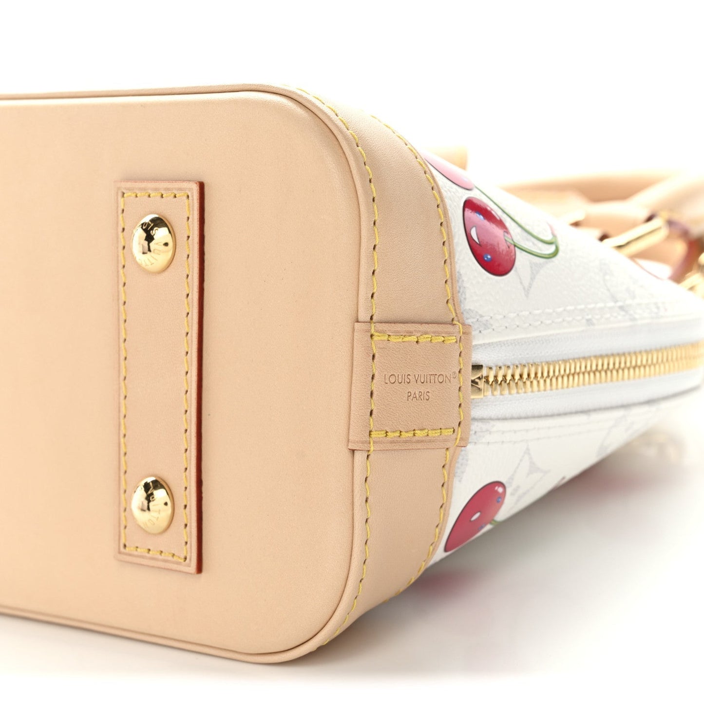 LV X TM Monogram Cerises Alma BB White