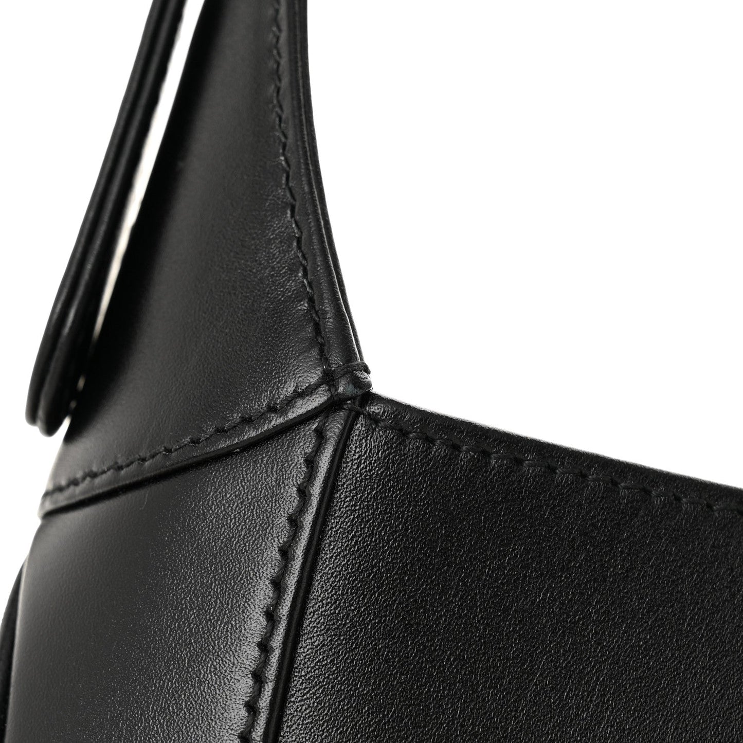 Calfskin Small Jackie Shoulder Bag Black