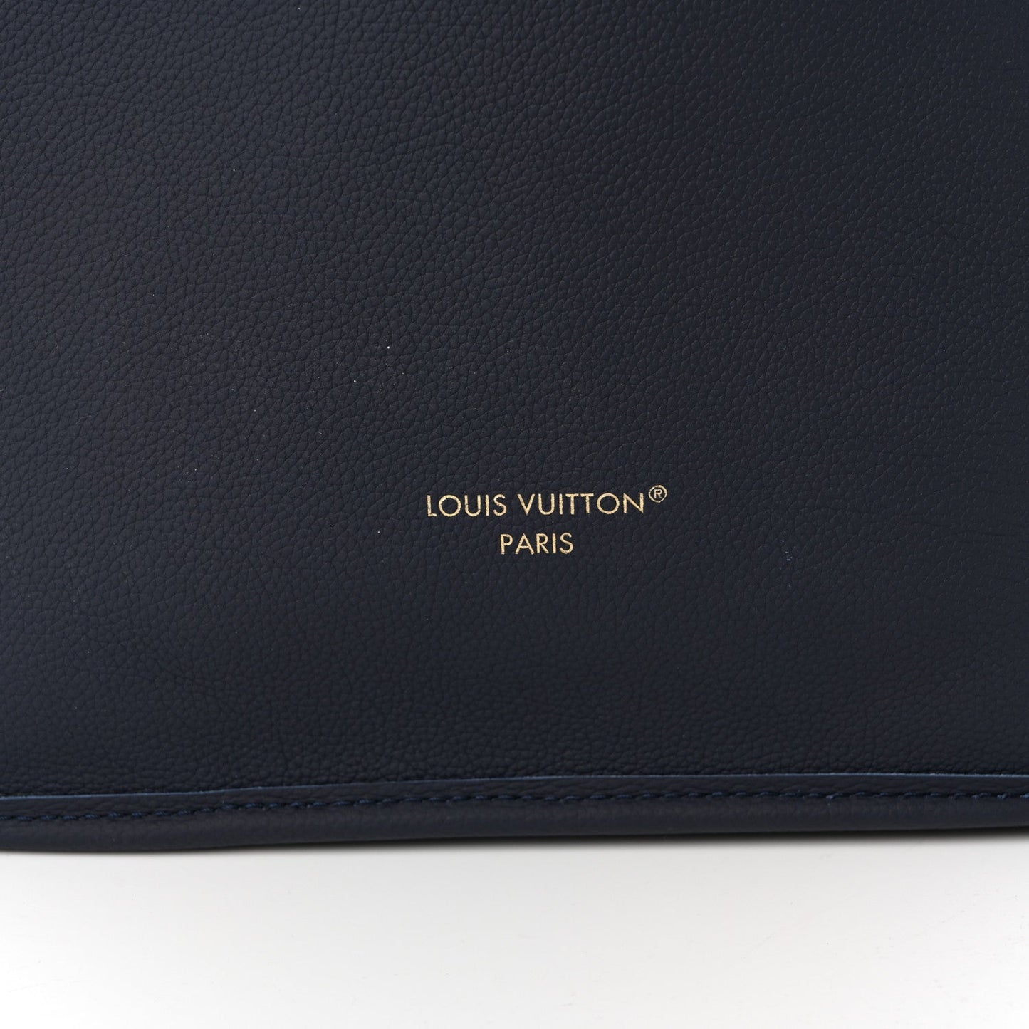 Monogram Calfskin Neo Neverfull Inside Out MM Navy