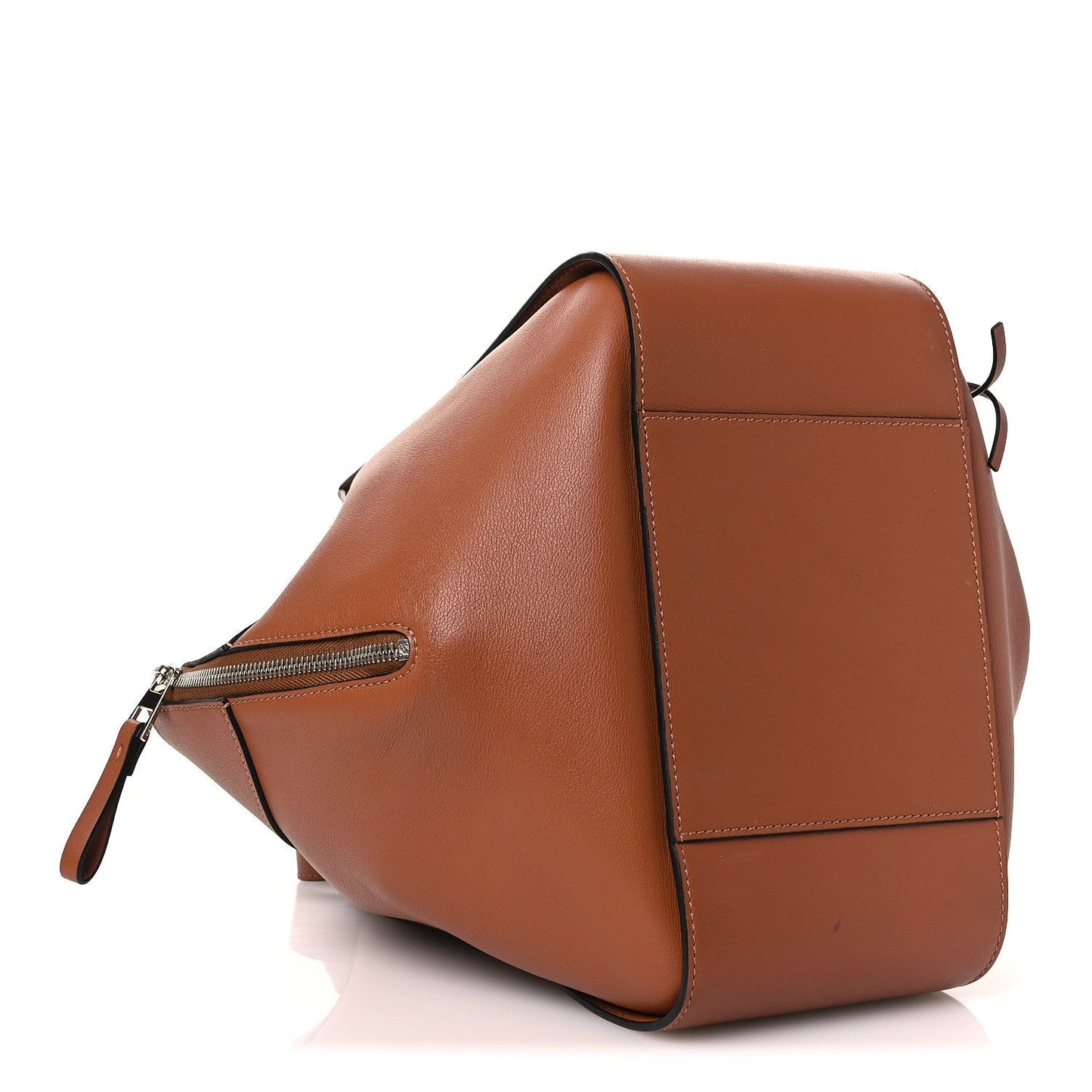 Calfskin Small Hammock Shoulder Bag Tan