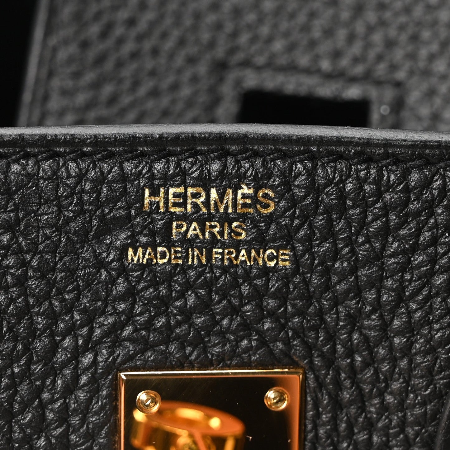 Togo Birkin 25 Black