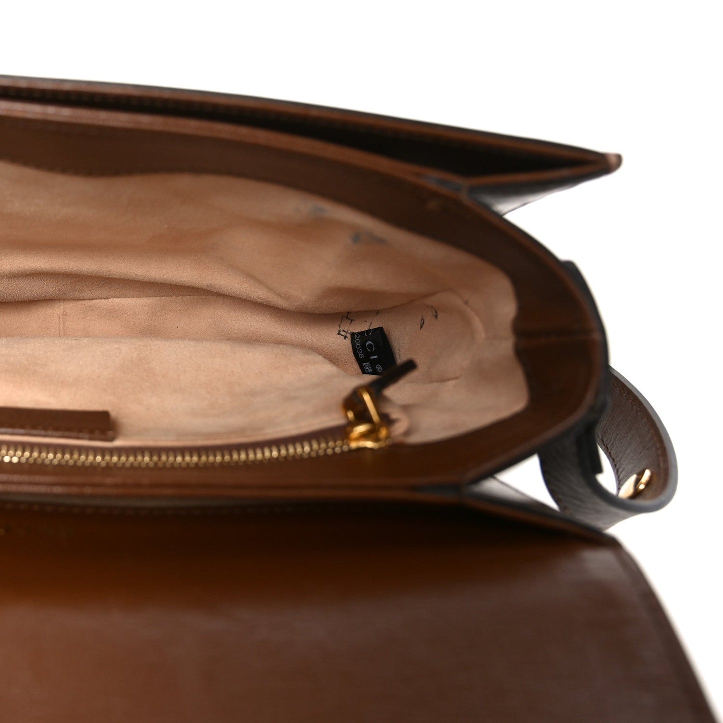 GG Supreme Monogram Horsebit 1955 Shoulder Bag Beige Brown Sugar