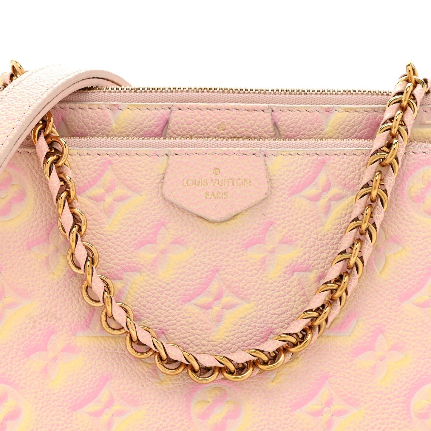 Empreinte Monogram Summer Stardust Multi Pochette Accessories Pink