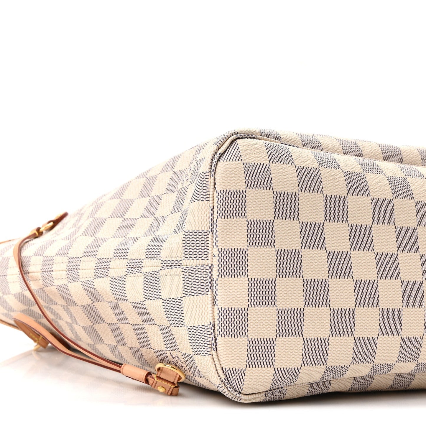 Damier Azur Neo Neverfull MM Rose Ballerine