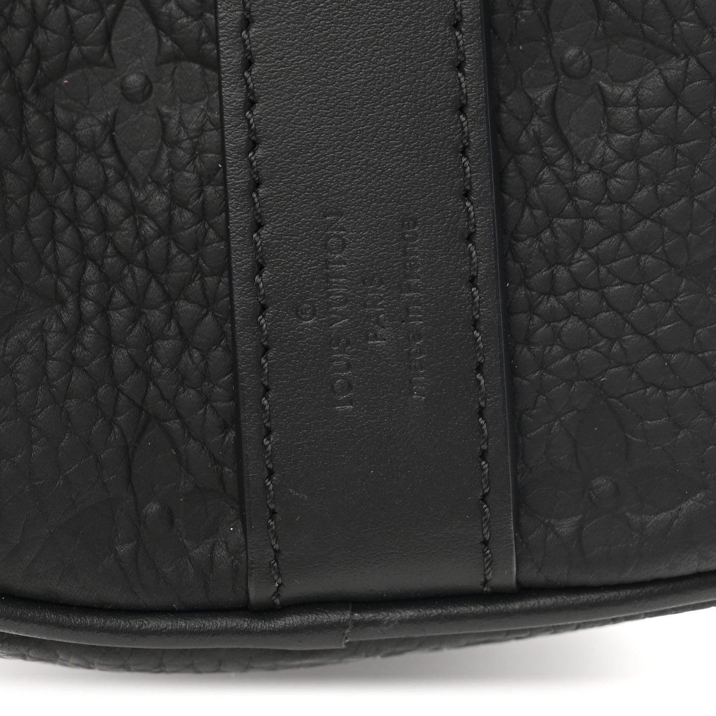 Monogram Taurillon Keepall Bandouliere 25 Black