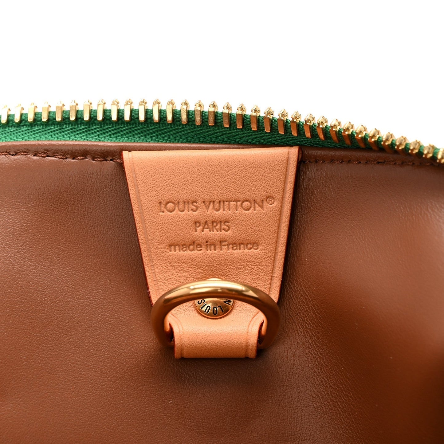 Calfskin Monogram Speedy P9 Bandouliere 40 Green