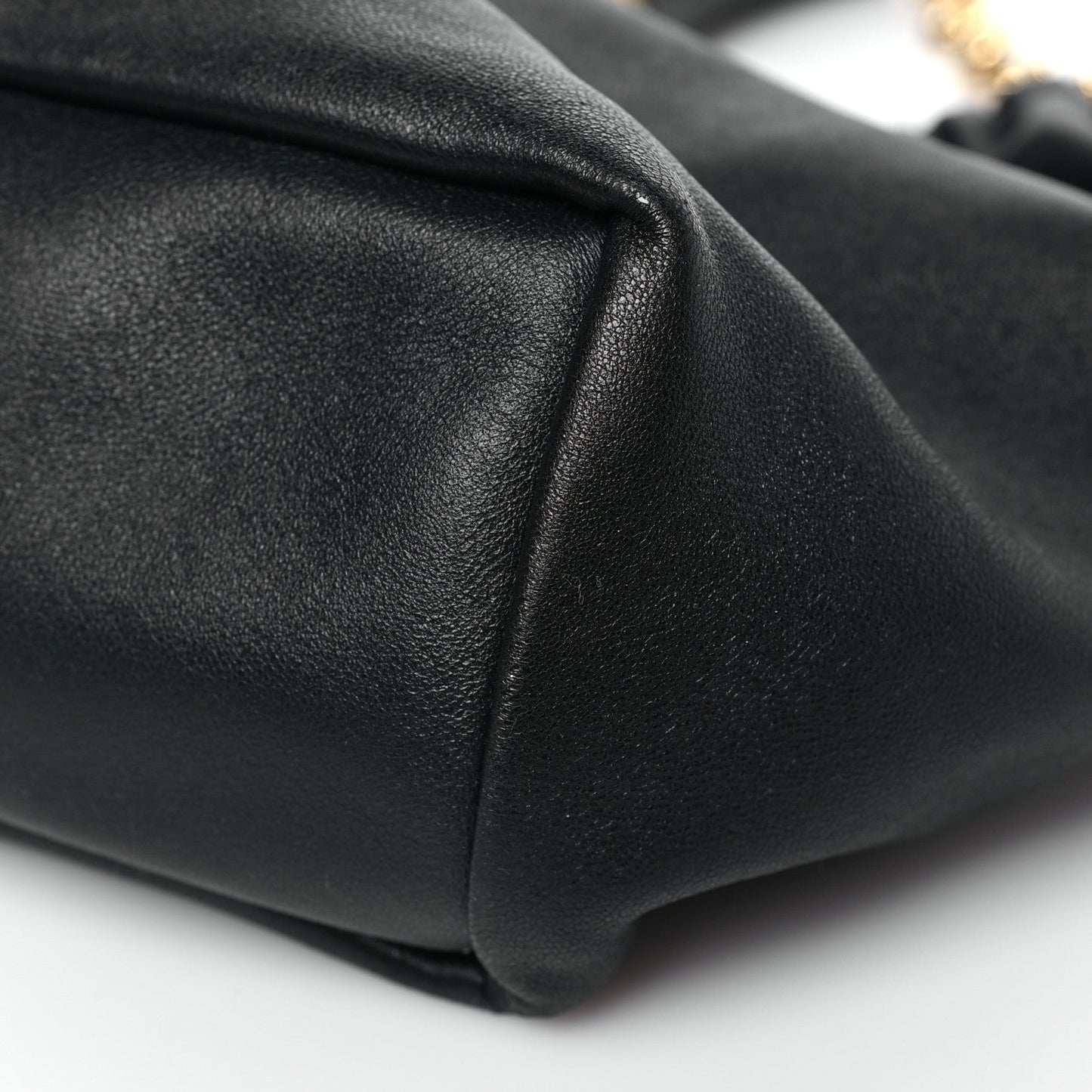 Nappa Small Squeeze Bag Black