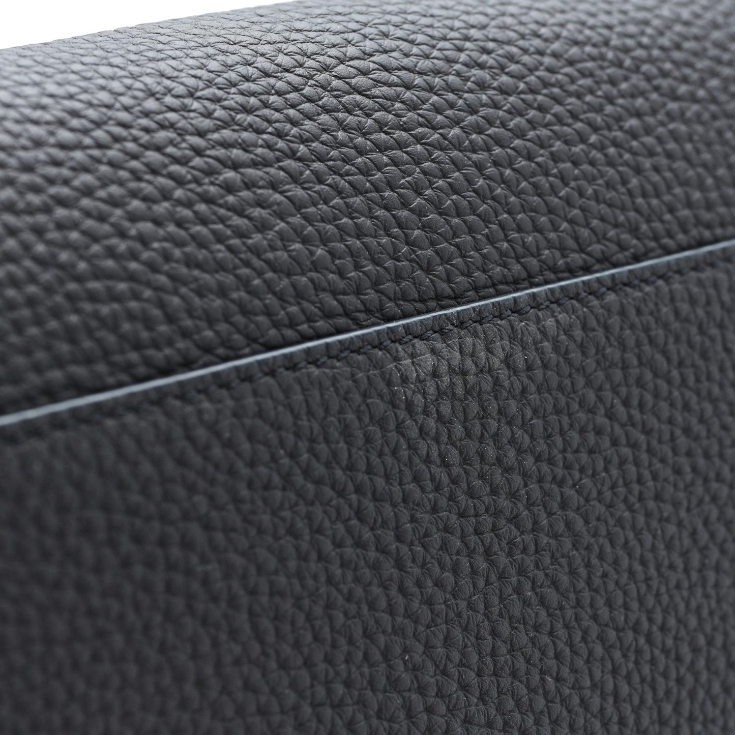 Grained Calfskin Soft Margaux 17 Midnight