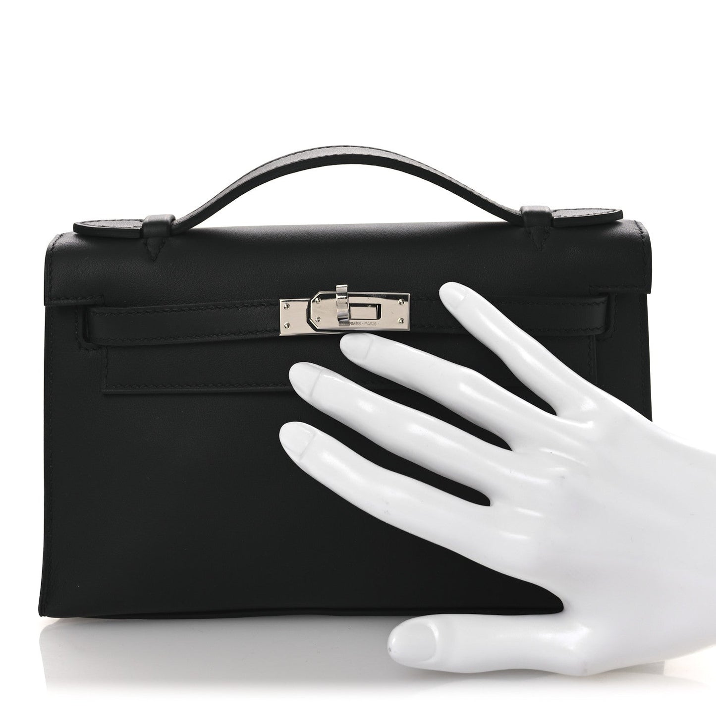 Swift Kelly Pochette Clutch Black