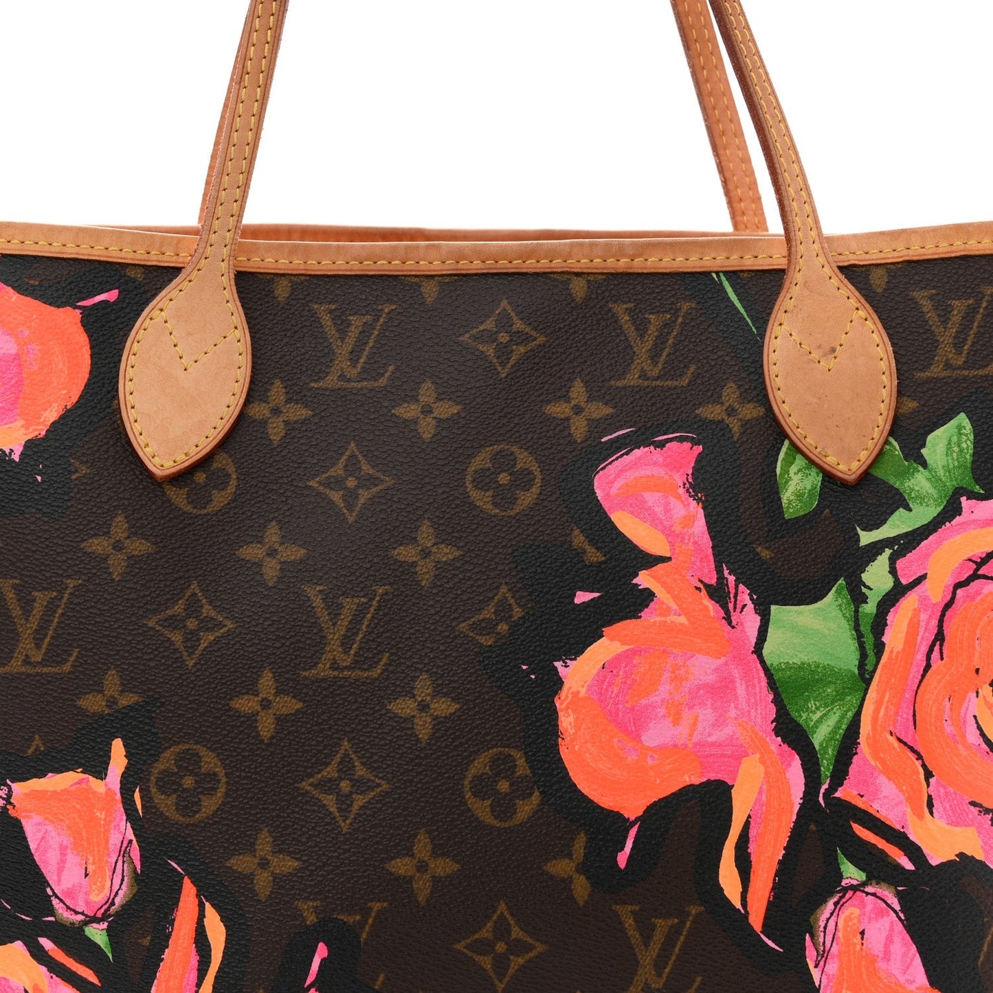 Monogram Roses Neverfull MM