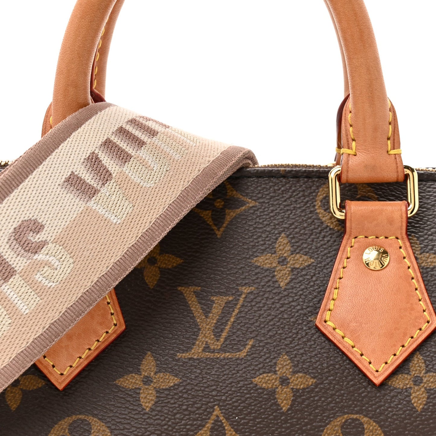 Monogram Speedy Bandouliere 20 Beige