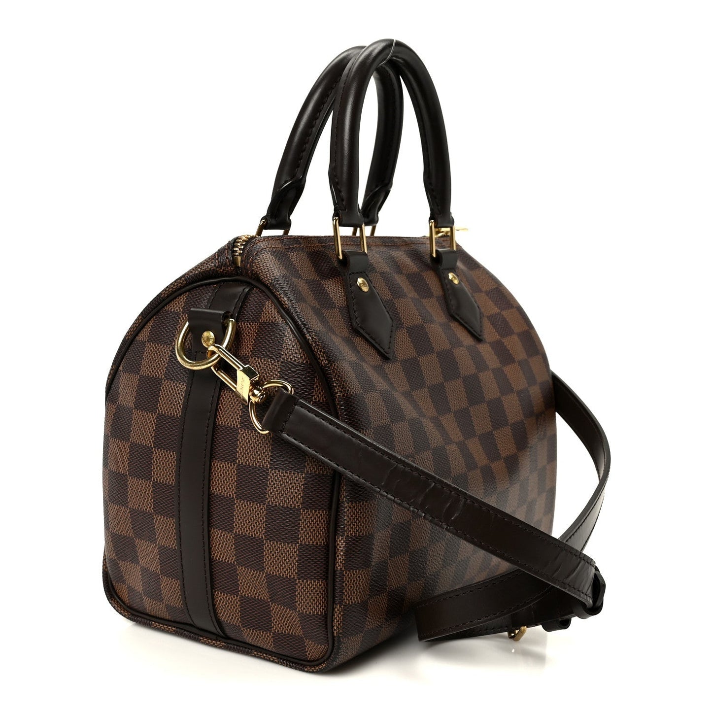 Damier Ebene Speedy Bandouliere 25