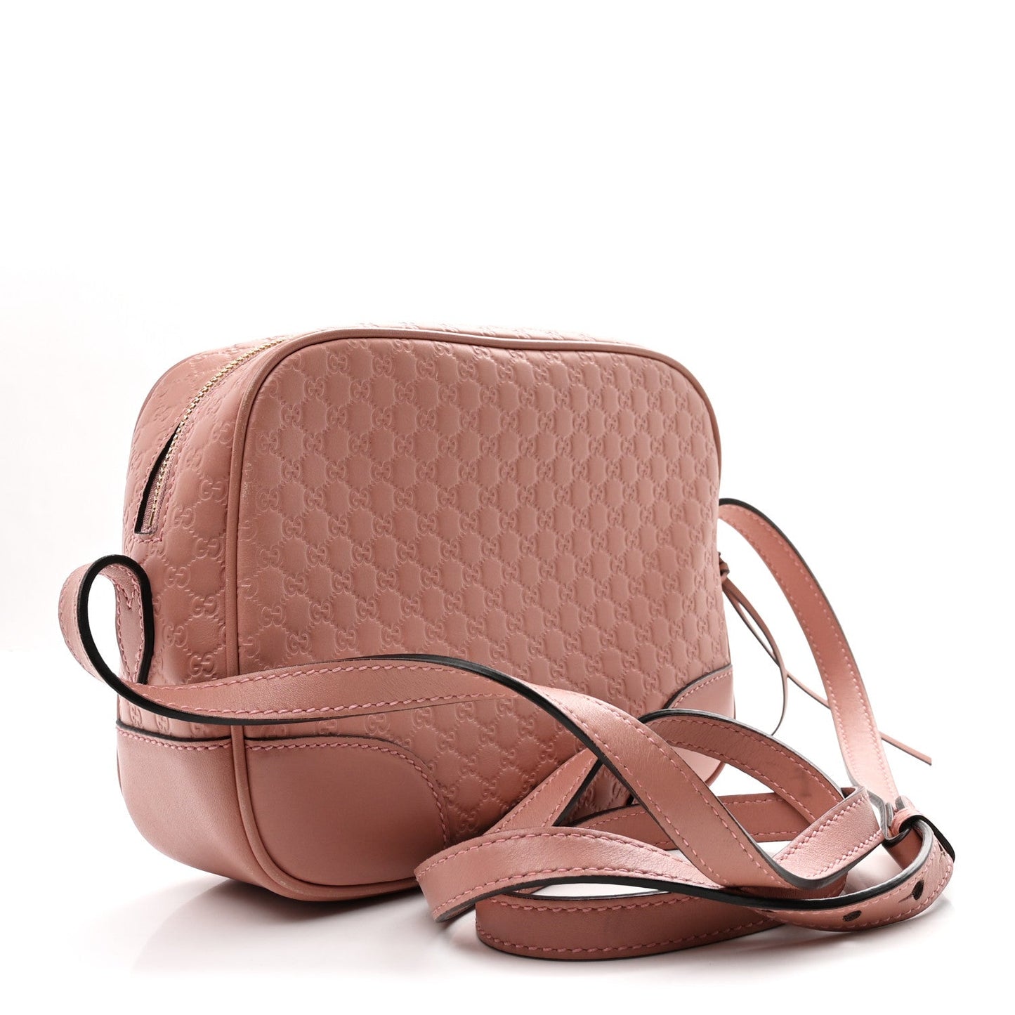 Soft Microguccissima Mini Bree Messenger Bag Soft Pink