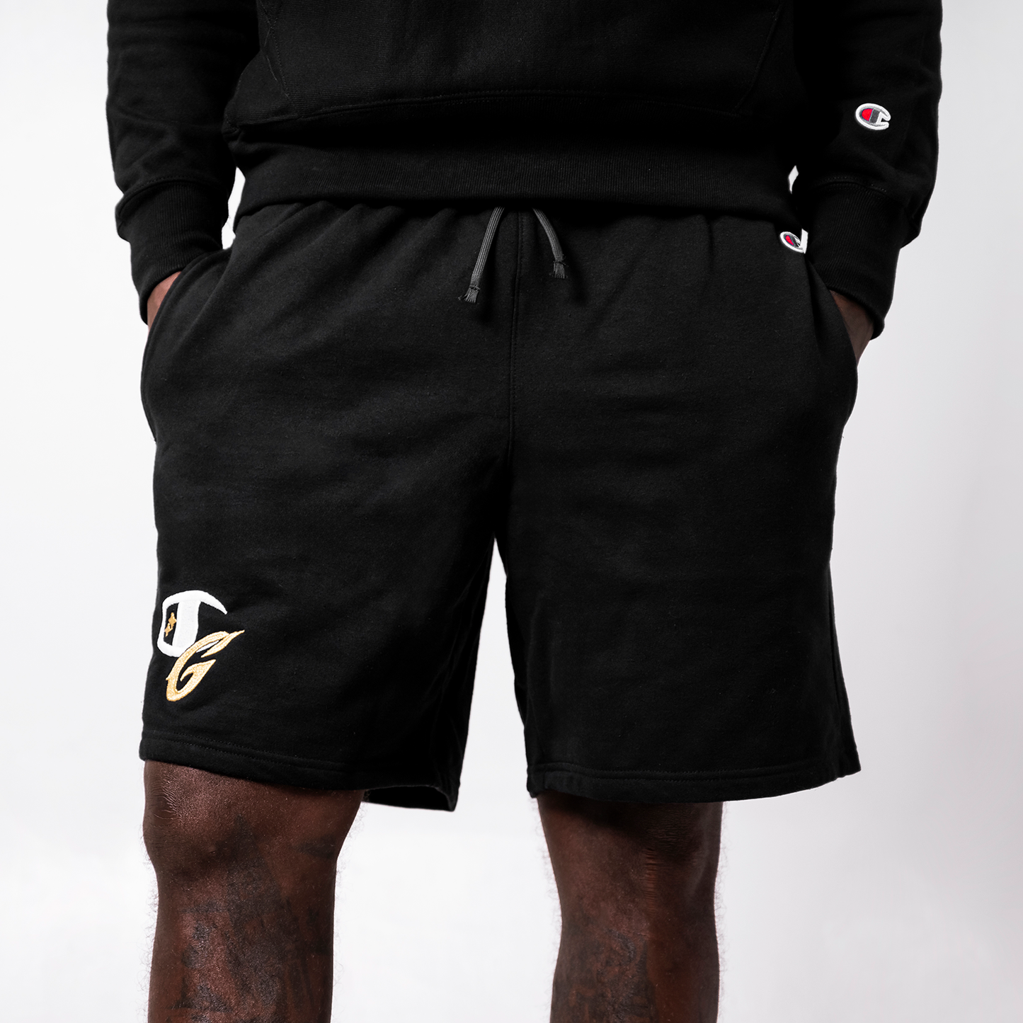 GLD X Champion Powerblend? Fleece Shorts