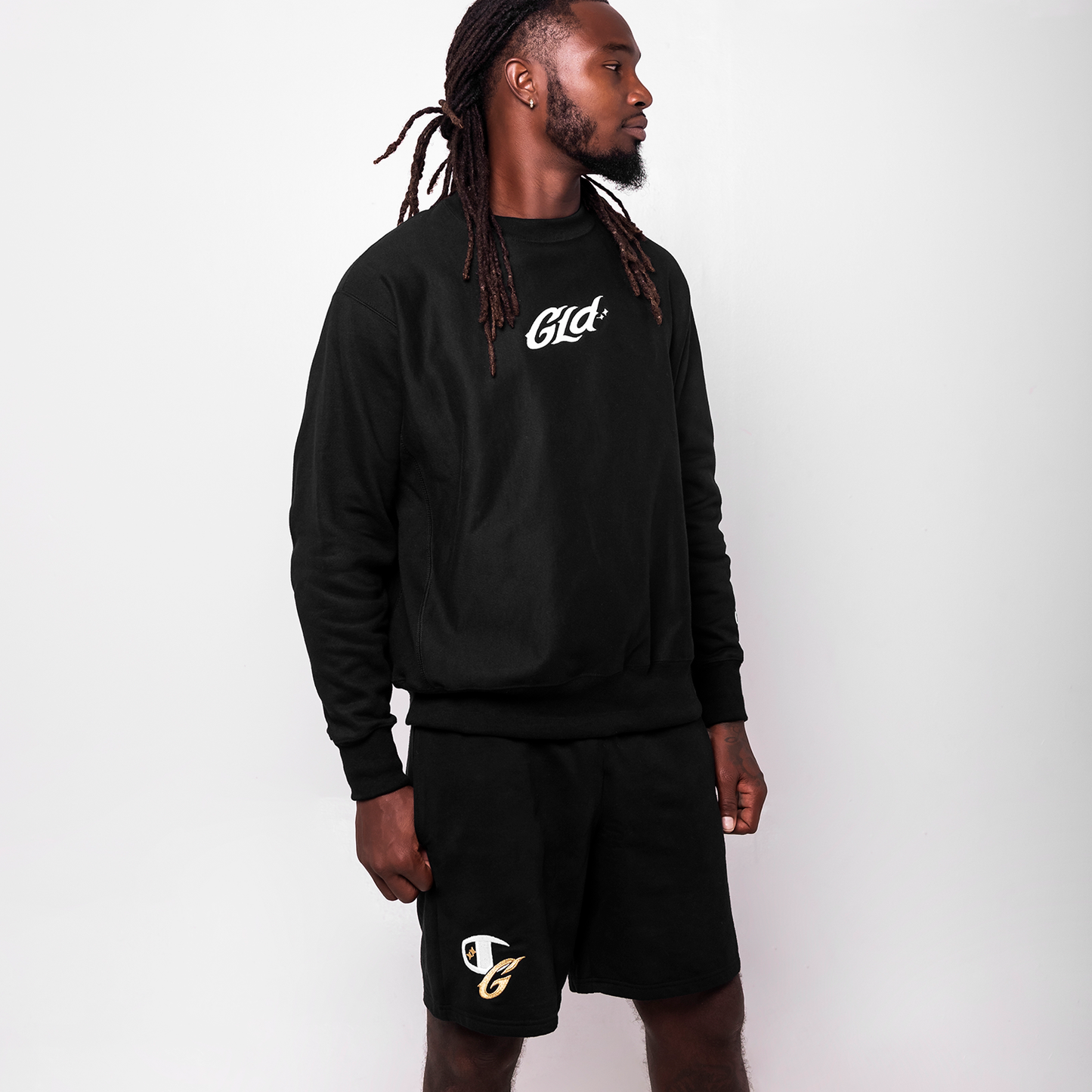 GLD X Champion Powerblend? Fleece Shorts