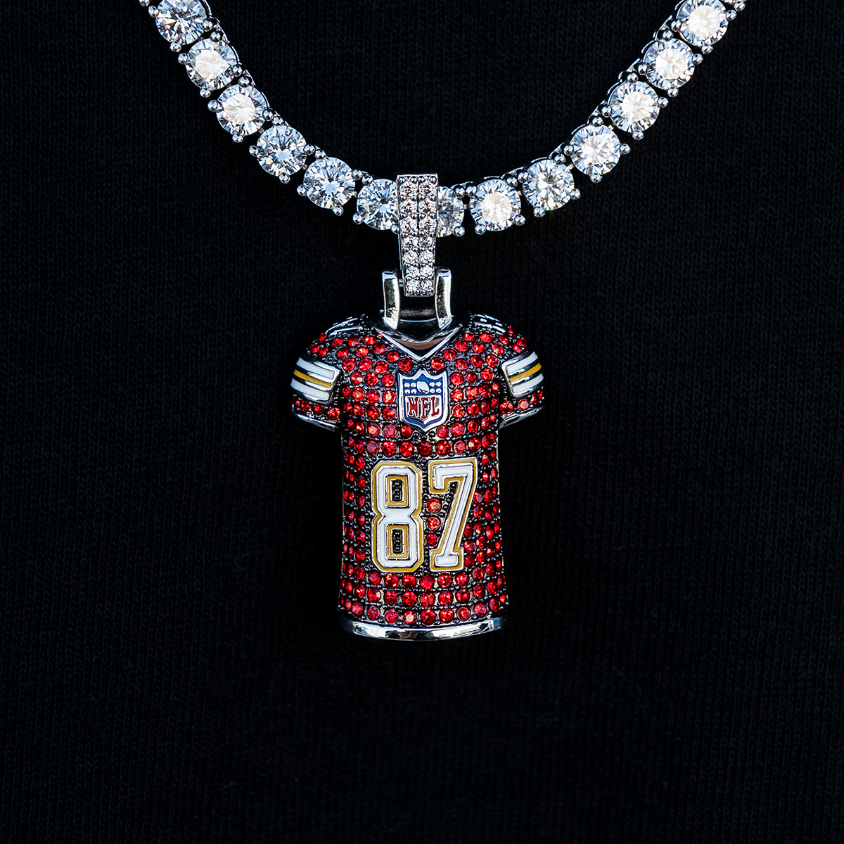 Kansas City Chiefs Travis Kelce Jersey Pendant