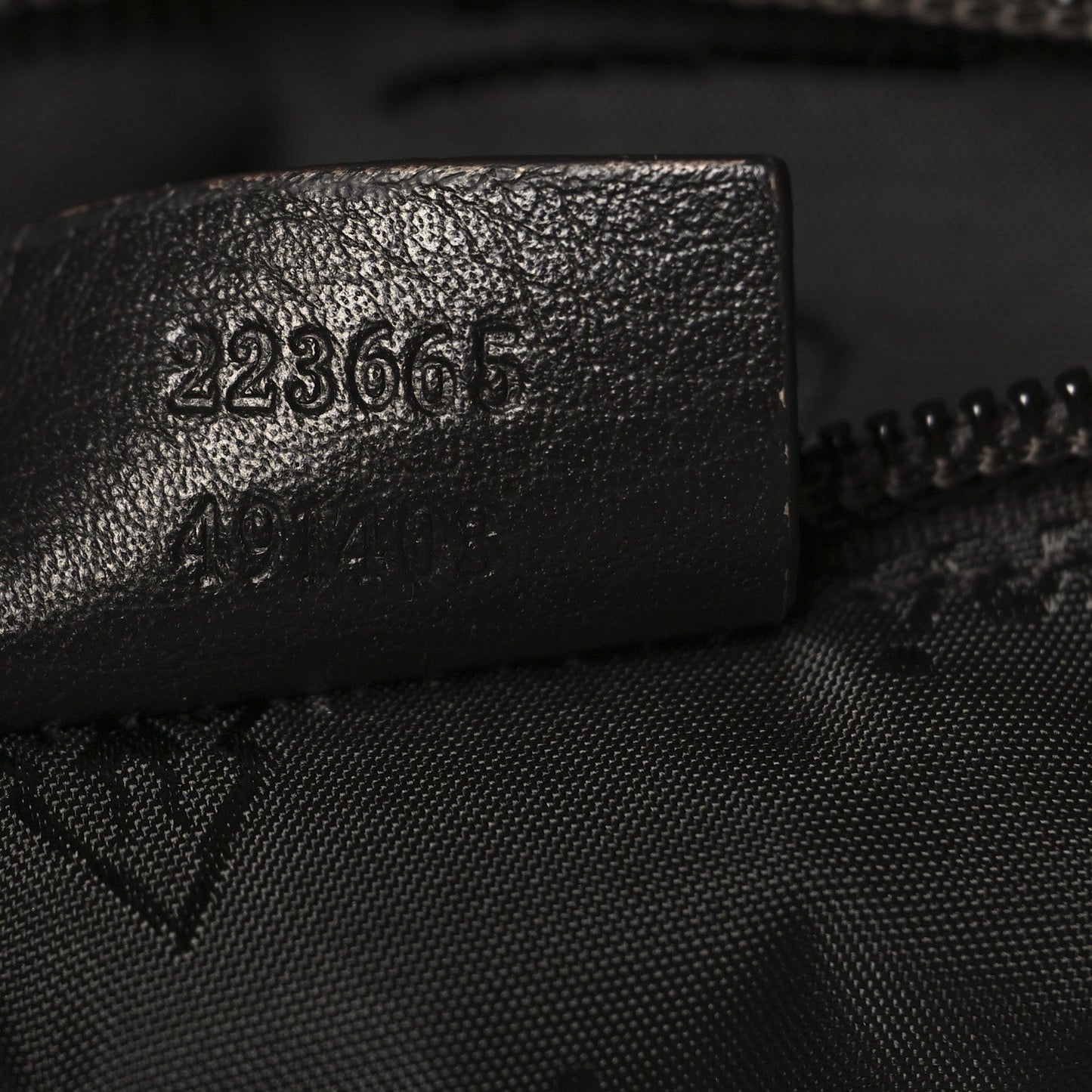 Guccissima Medium Flap Messenger Bag Chocolate