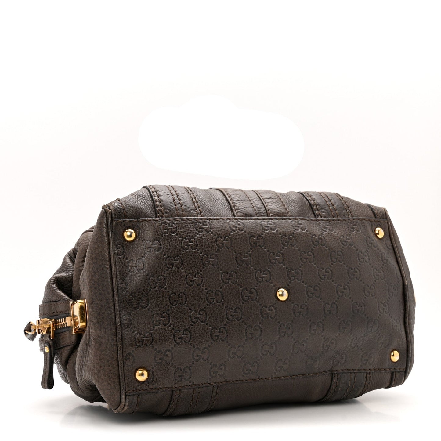 Guccissima Aviatrix Medium Boston Chocolate