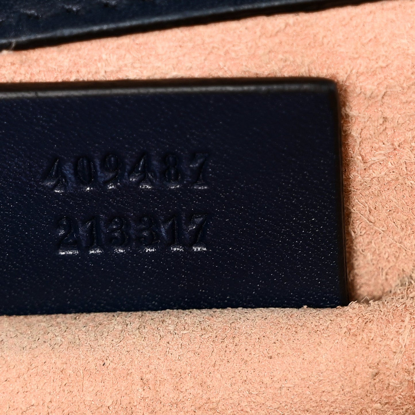 Guccissima Small Padlock Shoulder Bag Blue Agata